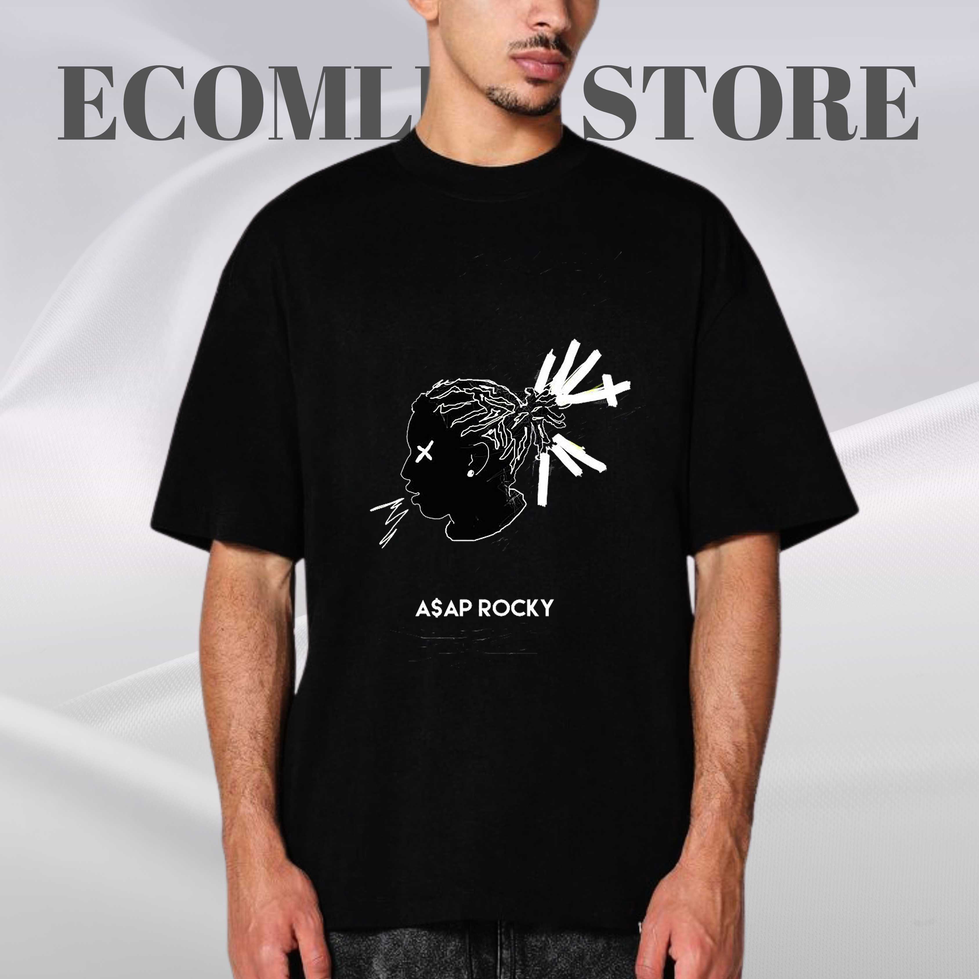 Asap Rocky T-Shirt, Tour Merch Tee, Concert Rap T-Shirt